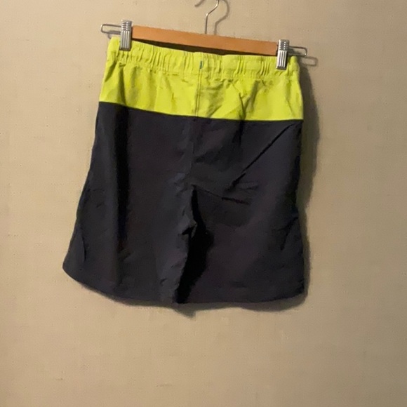 Black and Yellow Athletic Shorts - Picture 2 of 6
